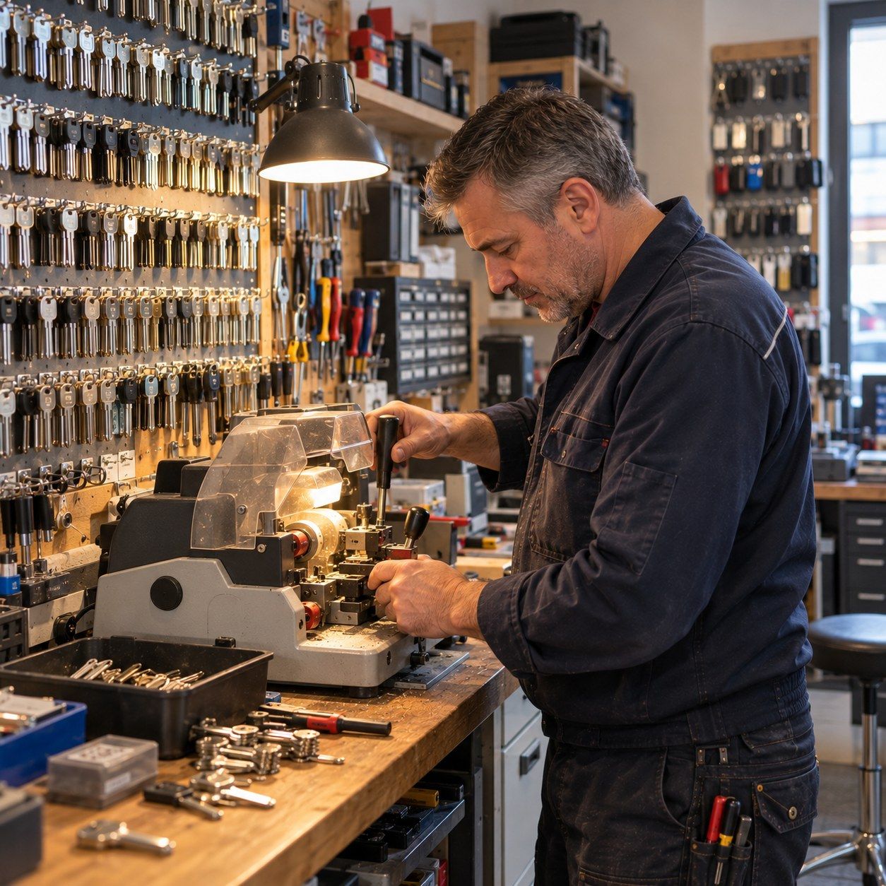 Chantier mené par Clé et Serrure Services à Villeurbanne